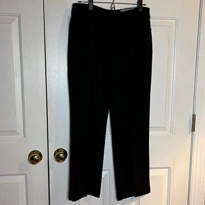 Christopher & Banks Downtown black dress pants (Modern Fit) straight leg 4P NWT